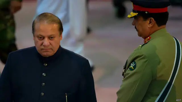 नवाज़ शरीफ और राहील शरीफ