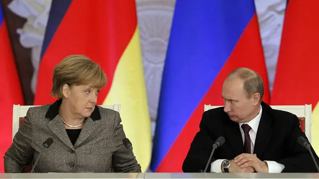 Меркель та Путін