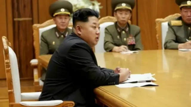 Pemimpin Korut Kim Jong-un meminta militer Korut bersiaga perang.