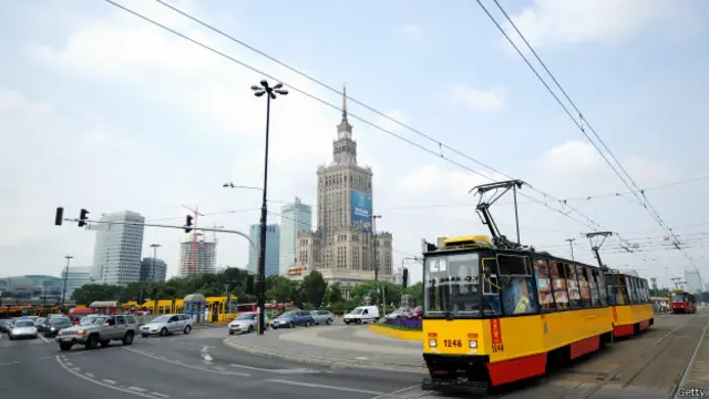 Дворец культуры в Варшаве