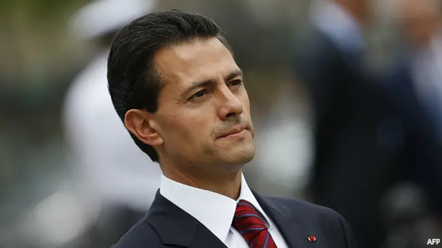 Presidente de México Enrique Peña Nieto.