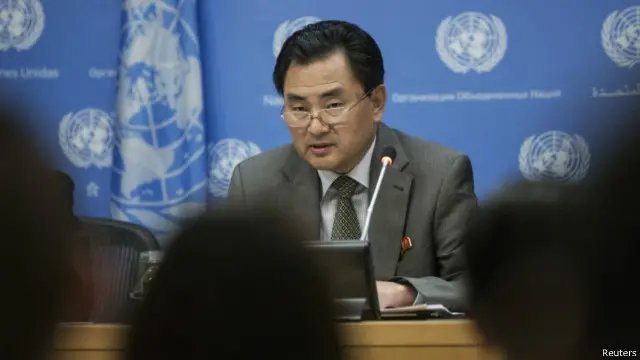 朝鲜常驻联合国副代表安明勋