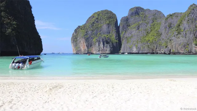 'The Beach' khi không có du khách (Ảnh: Thinkstock)