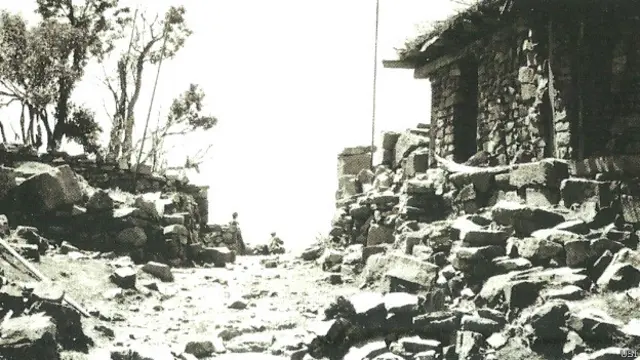 हाजी पीर में भारत सेना के कब्ज़े के बाद पहली तस्वीर.