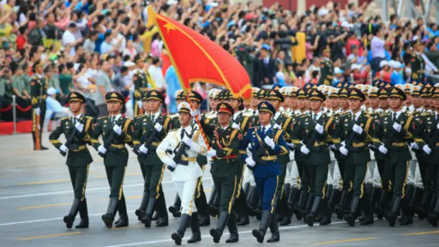 Cina menyiapkan parade militer besar-besaran pada 3 September mendatang.