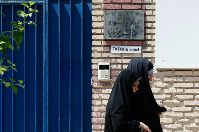 سفارت بریتانیا در تهران شهریور ماه گذشته بازگشایی شد