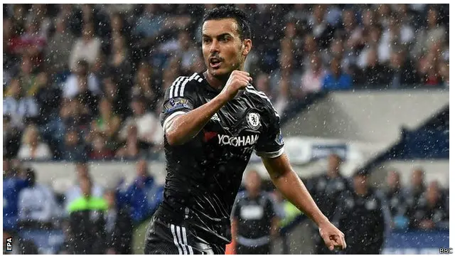 Pedro Chelsea üçün Barselonasayağı oynadı.