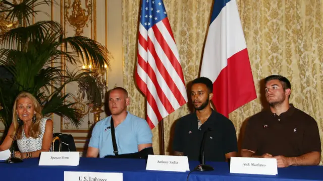 Spencer Stone, Alek Skarlatos, dan Anthony Sadle