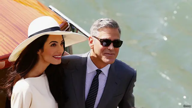 Клуни и Аламуддин