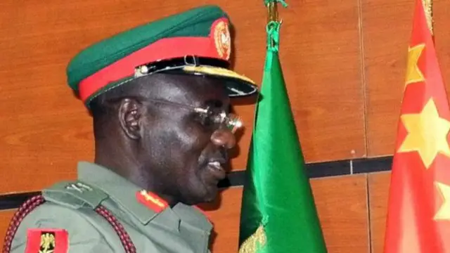 Jenderal Tukur Buratai diangkat menjadi kepala staf angkatan darat Nigeria pada Juli lalu.