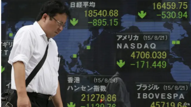 亚洲股市周一普遍暴跌。