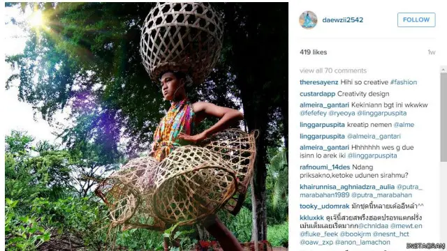 Instagram Madaew dipenuhi oleh pujian. 