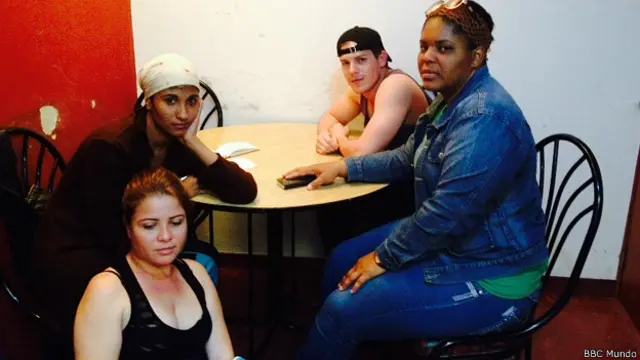 Los cuatro médicos cubanos entrevistados por BBC Mundo