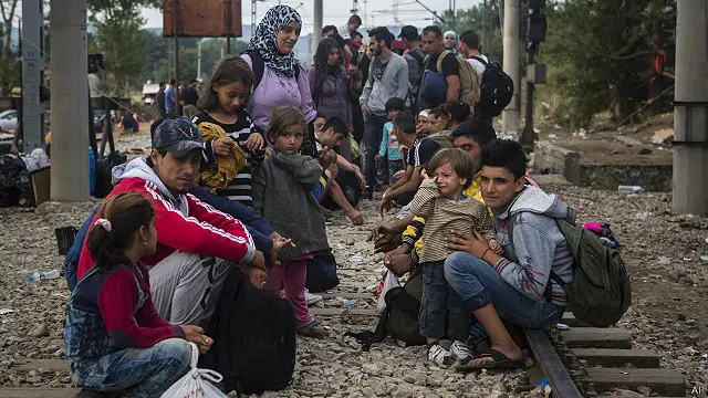 كثير من المهاجرين جاؤوا فرارا من النزاع في سوريا