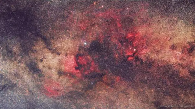 Kawasan Cygnus dilihat dari Ladakh, India.