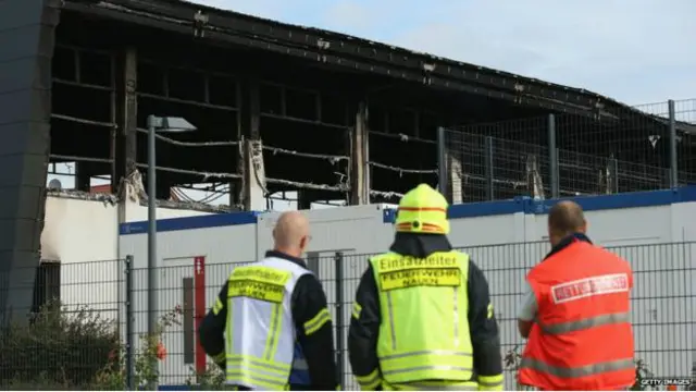 Приют в Науэне сгорел