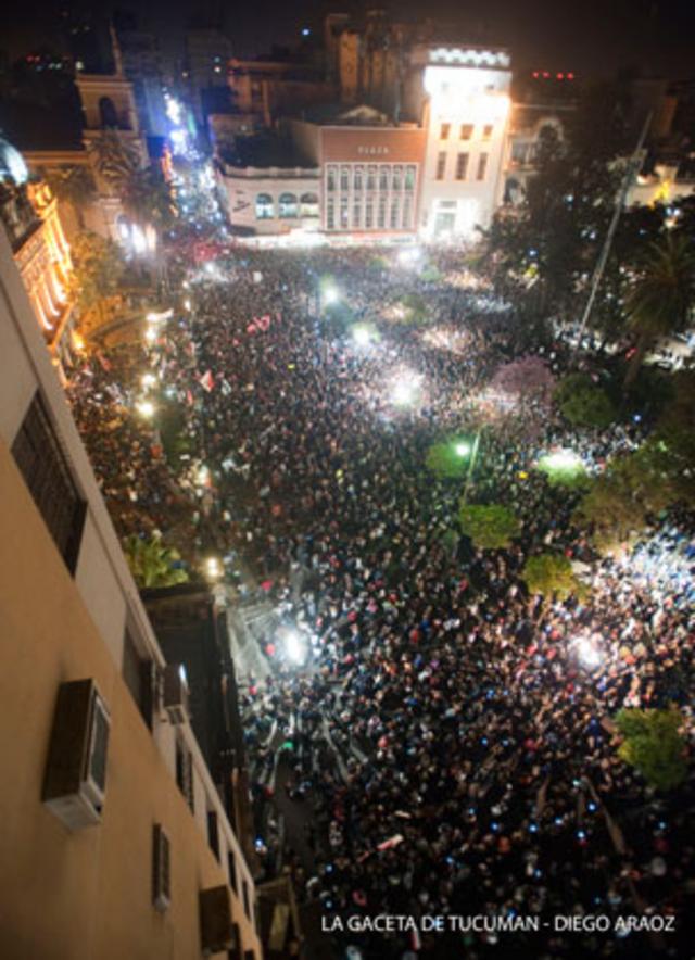 Protestas en Tucumán, Argentina