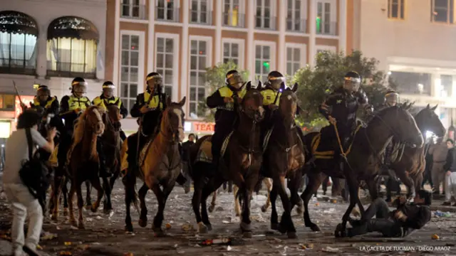 Protestas en Tucumán, Argentina