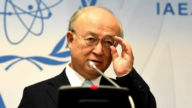 یوکیا امانوں نے اتوار کے روز ایران کی متنازعہ فوجی تنصیبات کا دورہ کیا ہے