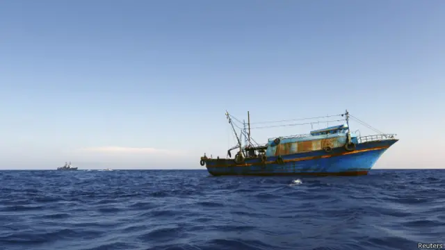 Jumlah pasti penumpang di dalam kapal belum diketahui (foto ilustrasi)