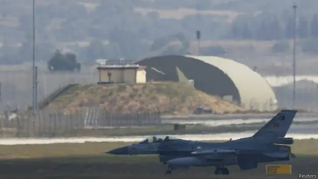 Турецкий военный самолет