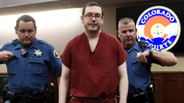 James Holmes acudió al tribunal a escuchar la sentencia