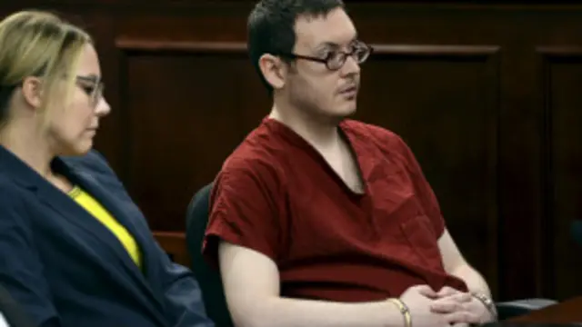 James Holmes acudió al tribunal a escuchar la sentencia