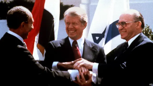 Садат, Картер и Бегин