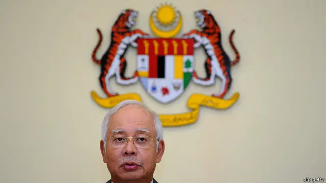 PM Najib Razak membantah keras tuduhan menerima kiriman dana dari 1MDB.