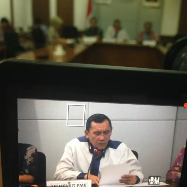 "Anggaran yang tersedia untuk web adalah 200 juta," kata Sesmenko PMK dalam konfrensi pers, Kamis (27/08),