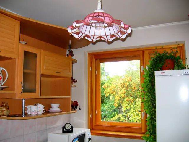 Вид из окна на кухне