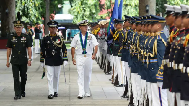 美軍太平洋司令部司令哈里斯訪問菲律賓