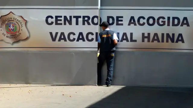 Centro migratorio en República Dominicana