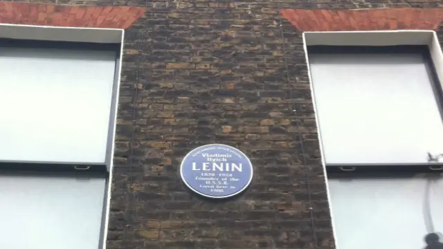 Дом в Блумсбери, где в 1908 году жил Ленин