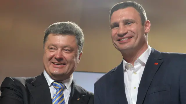 Порошенко Кличко