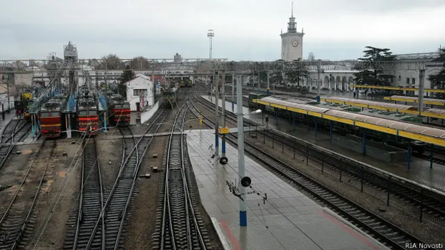 Вокзал в Симферополе