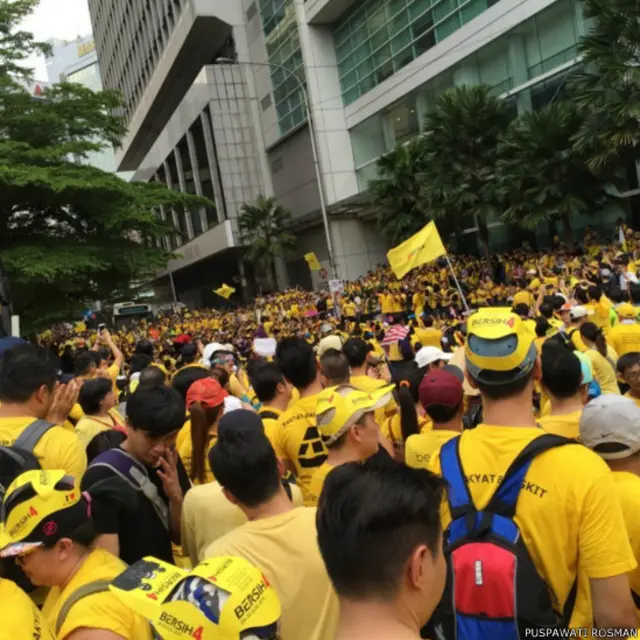 Unjuk rasa akan berlangsun hingga Minggu, sehari menjelang peringatan 58 tahun kemerdekaan Malaysia