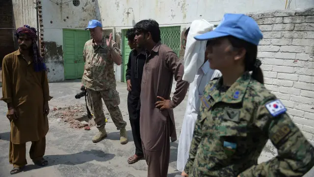 گذشتہ دنوں صورتحال کا جائزہ لینے کے لیے اقوامِ متحدہ کی ٹیم نے پاک بھارت سرحدی علاقوں کا دورہ بھی کیا تھا