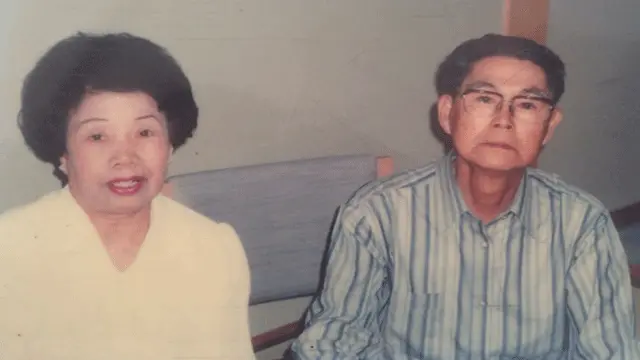 Ông bà Motoyama (ảnh chụp năm 1986).