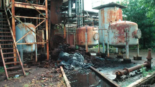 भोपाल में यूनियन कार्बाइड का कचरा