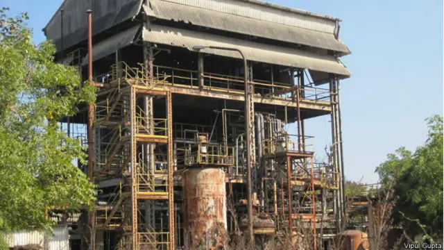 भोपाल में यूनियन कार्बाइड का कचरा