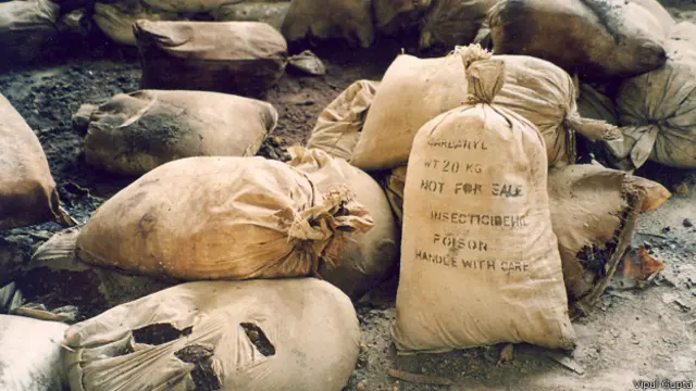 भोपाल में यूनियन कार्बाइड का कचरा