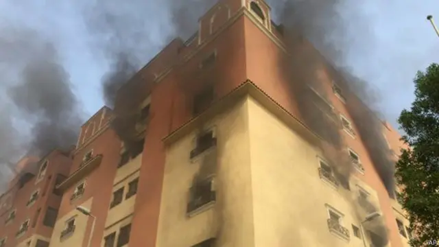 saudi arab fire