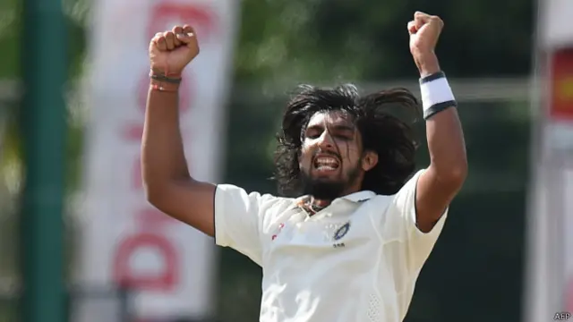 ایشانت شرما نے عمدہ بولنگ کرتے ہوئے پانچ کھلاڑیوں کو آؤٹ کیا