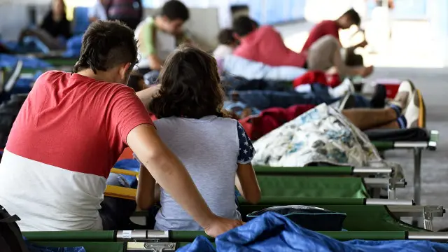 مرکز نگهدای پناهجویان در نیکلشدورف اتریش