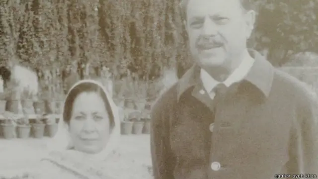 राष्ट्रपति अयूब ख़ां और बेगम अयूब 