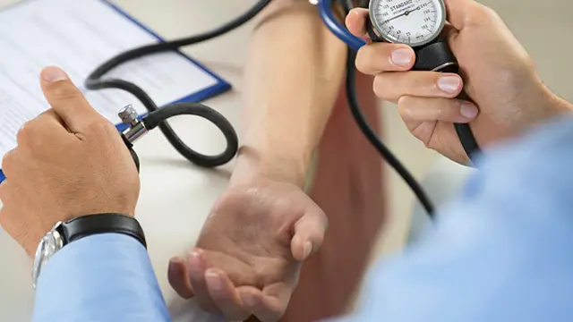 Medición de presión arterial