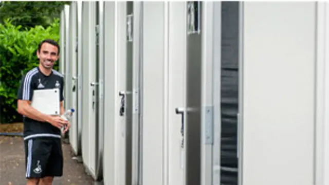 Leon Britton, jugador del club Swansea City de Gales