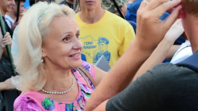 Первая небольшая стычка произошла из-за выступления Ирины Фарион