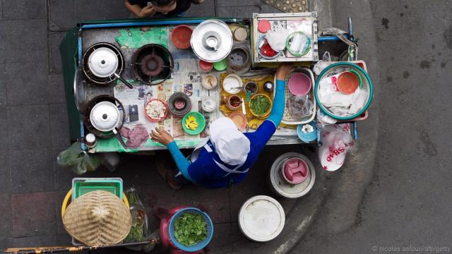Quán ăn vỉa hè ở Bangkok